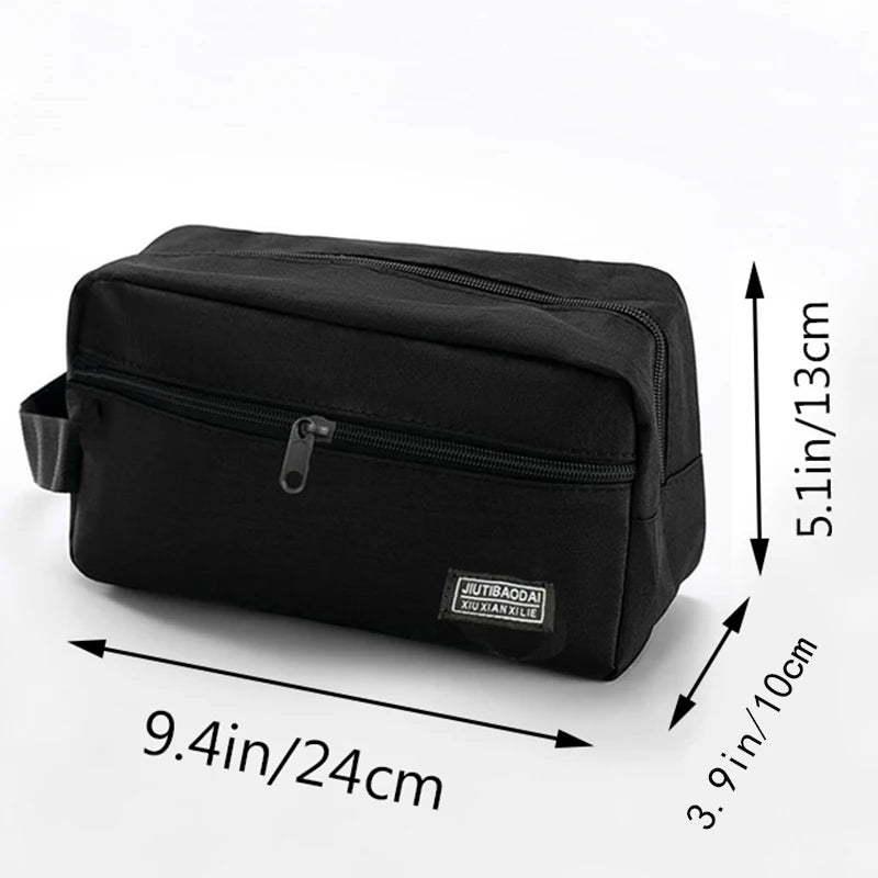 Men's Business Toiletry Bag Travel Makeup Organizer Large Capacity Storage