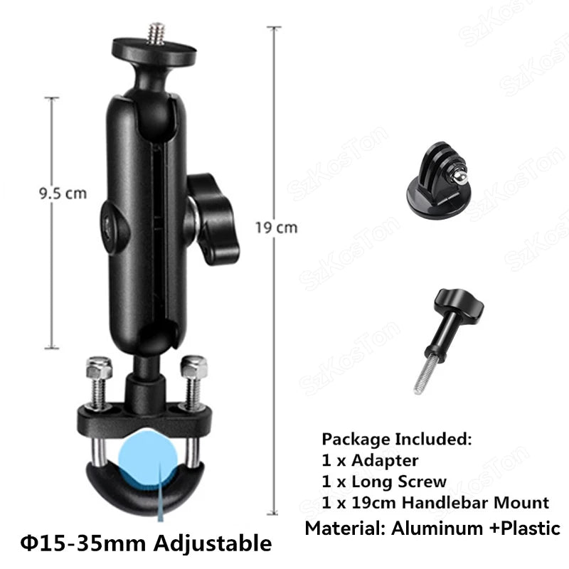 Bike Handlebar Mount Selfie Stick for GoPro Insta360 DJI Accessories