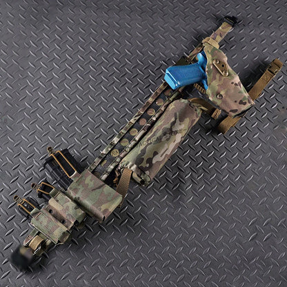 Tactical Belt Molle Combat Airsoft Hunting Lightweight Quick Detach Buckle