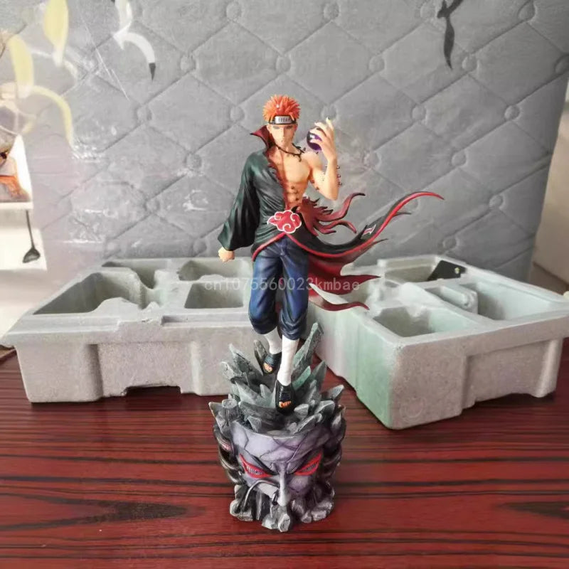 29cm Classic Naruto Pain Figurine Gk Action Figures Model PVC Statue Collectible Decoration Desktop Ornament Birthday Toys Gift-EXPROTAS