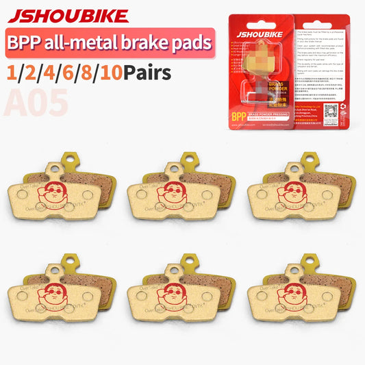 SRAM Code R RSC Avid Code All-Metal Brake Pads JSHOUBIKE Brass Powder