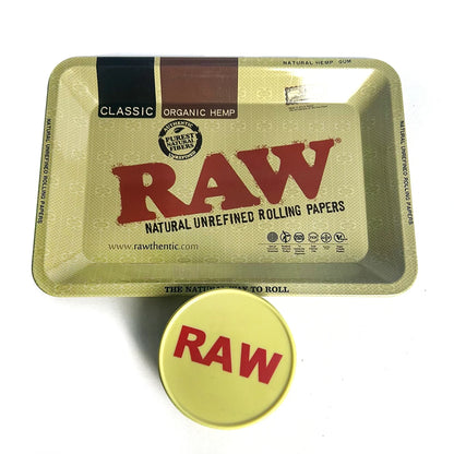 60mm Plastic Herb Grinder 2 Layer Spice Crusher with Metal Tobacco Rolling Tray