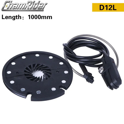 ChamRider KT PAS Pedal Assist Sensor V12L D12L BZ‑4/10C Dual Hall 12‑Signal