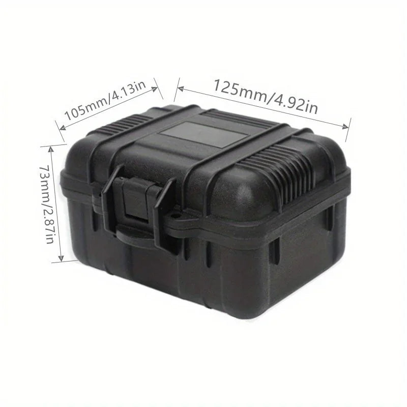Shockproof Sealed Camera Case Bag Organizer, Photography Storage Box with Sponge Protector