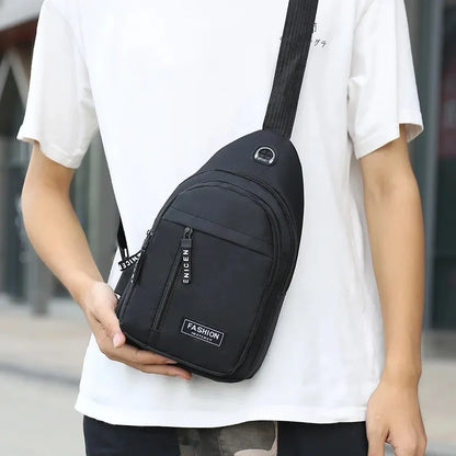Waterproof Messenger Bag Men Chest Fashion Korean-Style Casual Bags