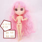 ICY DBS Blythe Doll White Skin Joint Body Long Colourful Hair Glossy Face