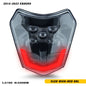 POWERZONE KTM EXC SXF XCW Headlight for Dirt Bike Enduro Motocross 2014-2023