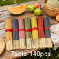 140 Incense Sticks Set with 20 Sticks Each - Rose, Lavender, Sandalwood