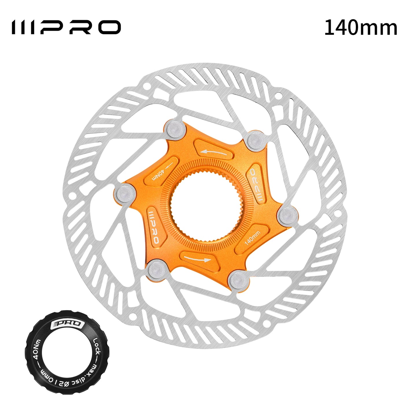 SNAIL Floating Disc Rotor 160/180/203mm 6-Bolt MTB Bicycle Brake Rotor