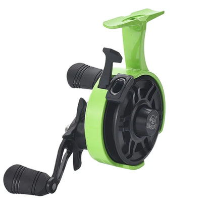 Ice Fishing Reel Lizard Free Runner Spool EVA Knob Metal Plastic Spool Options