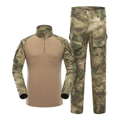 Tactical Uniform Suit Airsoft Hunting Camouflage Pants Shirts Military Clothing