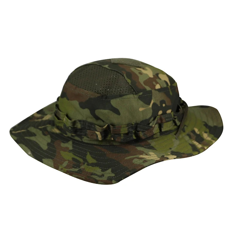 2026 Tactical Camo Bucket Cap Outdoor Fishing Hiking Sun Hat Bonnie