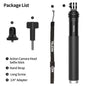 TELESIN 0.9M Aluminum Selfie Stick Monopod Tripod for GoPro Hero 12-6, Insta360, DJI, Phone