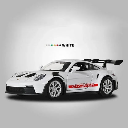 1:36 Porsche 911 GT3 RS Car Model Racing Diecast Alloy Toy Mini Sports