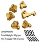 Brass Axle Mount Portal Drive Housing for 1/10 RC Traxxas Crawler TRX4 TRX6