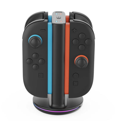 IPEGA Charger Dock PG-SW2051 For Switch 2 Gamepad 4 Slot Fast Charge RGB Lights