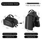 Bicycle Rear Bag Hard Shell Expandable Pannier Rack Carrier for MTB