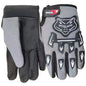 Kids Finger Motorcycle Gloves Leather Full Finger Child Racing Protective