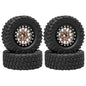 1.45 Inch Crawler Car Tire Wheels for 1/18 TRX-4M 1/24 SCX24 RC