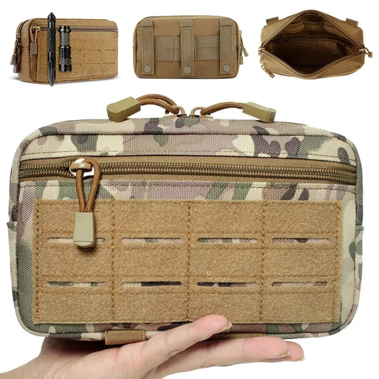 Tactical Waist Bag Molle EDC Pouch Utility Belt Pack Small Gadget Gear