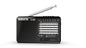USB Rechargeable Battery Portable XHDATA Radio FM AM SW MP3 Player