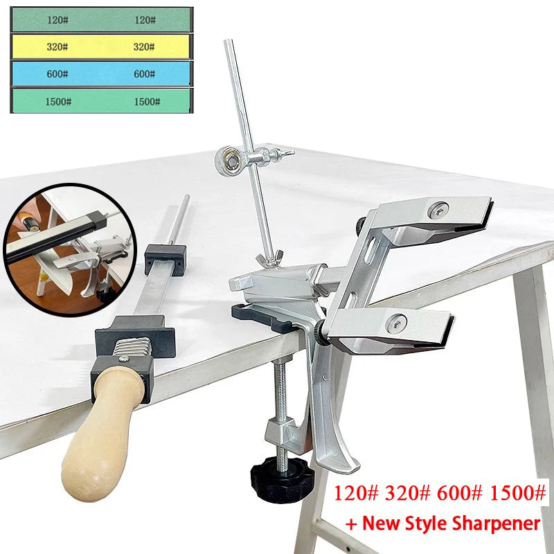 2023 New Upgraded Fixed Angle Knife Sharpener 360° Rotary Knife Household Whetstone Diamond Sets Kitchen Professional Sharpening-EXPROTAS