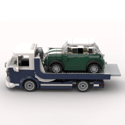 Bricklink Technical Car VW T1 Trailer Mini Scale Tow Truck 10220