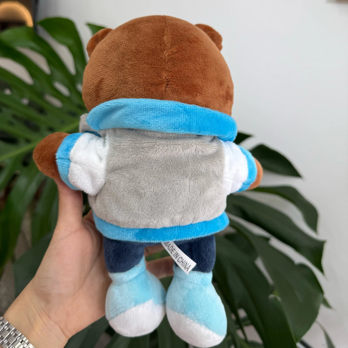 26cm Kawaii Kanye Dropout Bear Plush Soft Teddy Toy Graduation Decor