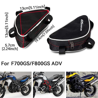 Crash Bar Bags Waterproof for BMW F800GS 700GS Motorcycle Accessories