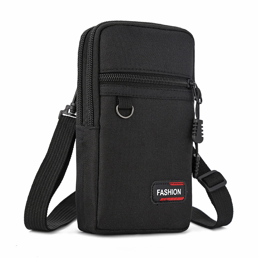 Mobile Phone Case Waist Bag Outdoor Pouch Crossbody Men Travel Storage