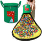 Large Toy Storage Bag Play Mat Portable Organizer for Building Blocks
