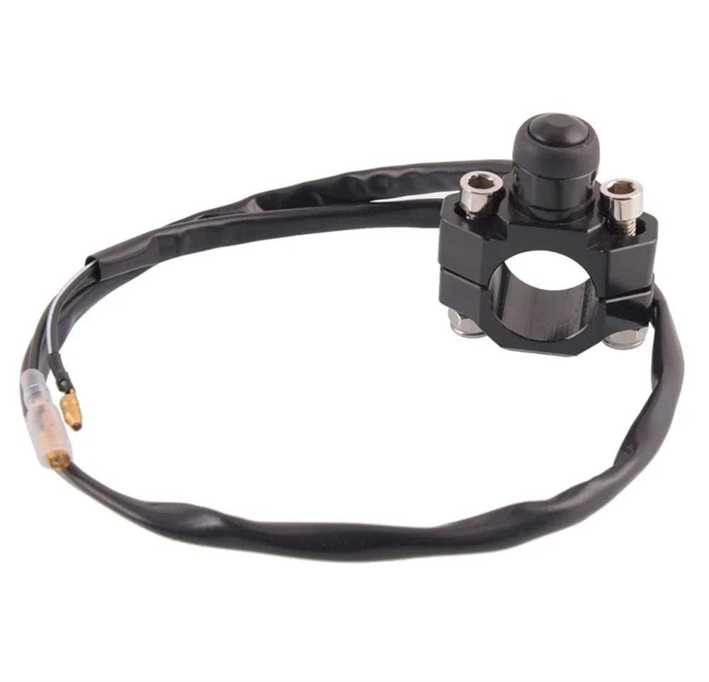 Universal CNC Start Stop Kill Switch with Rotating Bar Clamp for KTM Honda Yamaha