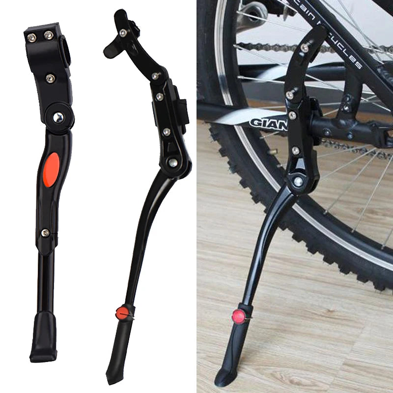 Bicycle Kick Stand Adjustable Heavy Duty Side Rear Prop for Mountain Bike