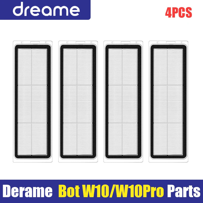Main Side Brush Filter Mop Cloth for Dreame W10 Robot Vacuum Parts