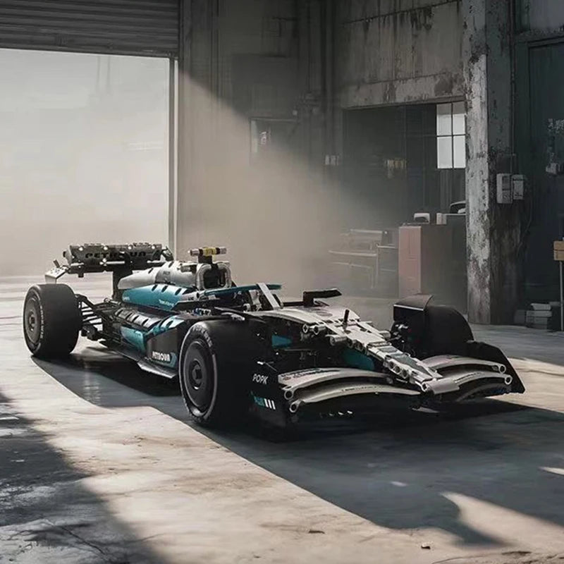 1:8 Super Racing Car Building Blocks 1900+pcs MOC Collectible Model Toy Gift