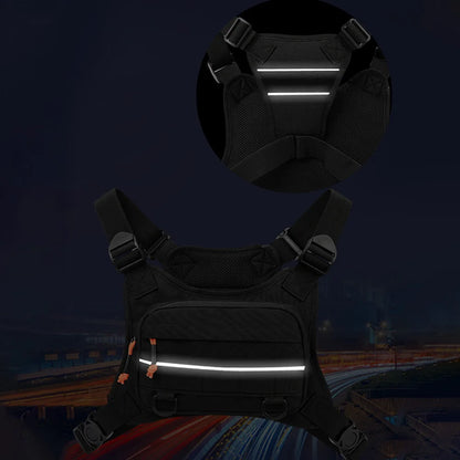 Tactical Chest Bag for Outdoor Fishing Hiking Camping Travel