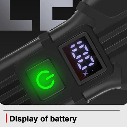12 LED Bicycle Front Light Rechargeable Bike Horn MTB Safety Lamp Night Riding