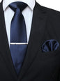 Suits Necktie Clip 8cm Mens Slim Solid Classic Wedding Party Ties