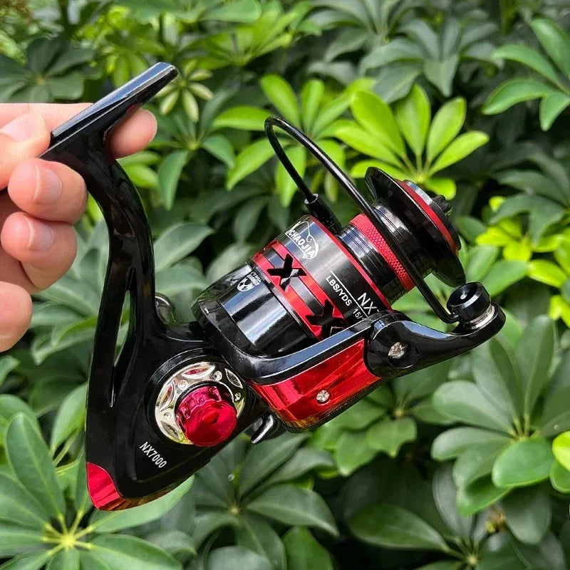 10KG Spinning Reel Metal Fishing Reel 5.2:1 Gear Ratio Freshwater Saltwater