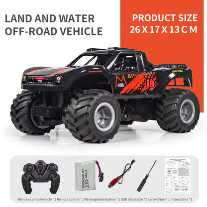 JJRC Q156 RC Flip Stunt Amphibious Off-road 4WD Remote Control Car