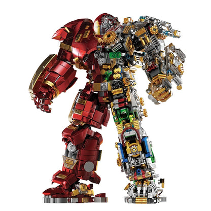 2700+pcs Iron Heroes Mark Buster Mech Building Blocks Action Figure DIY Model Toy Gift