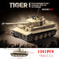 WW2 Soviet T-34 Medium Tank Building Blocks Military Brick Model Toy Set
