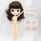 ICY DBS Blythe Doll 1/6 BJD Joint Body White Skin 30cm Custom Random Eyes