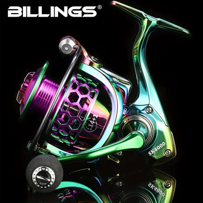 EXPROTAS Spinning Fishing Reel Billings 1000-7000 Series 22LB Drag Metal