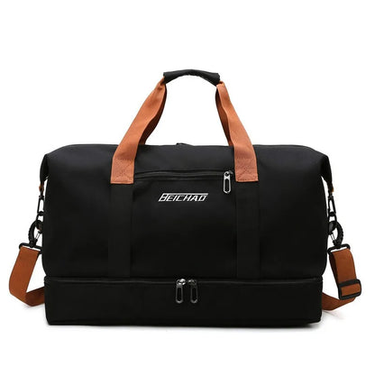 Travel Gym Bag Luggage Portable Fitness Shoulder Crossbody Handbags For Women Men  Outdoor Duffel Carry On Weekender Yoga Bag-EXPROTAS