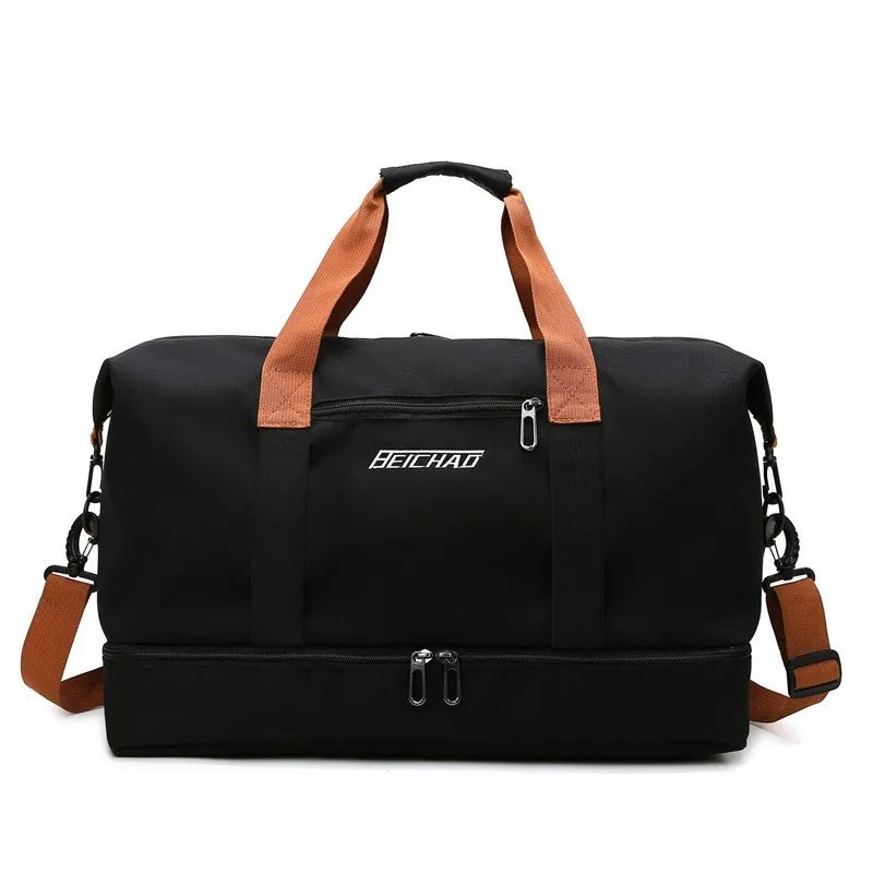 Travel Gym Bag Short-distance Luggage Portable Fitness Bags Shoulder Crossbody Chest Bag Handbags Duffle Carry On Weekender Bag-EXPROTAS