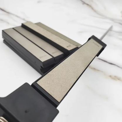 4PCS Diamond Stone Whetstone Bar Knife Sharpener Scissors Razor Polished Kitchen Knife