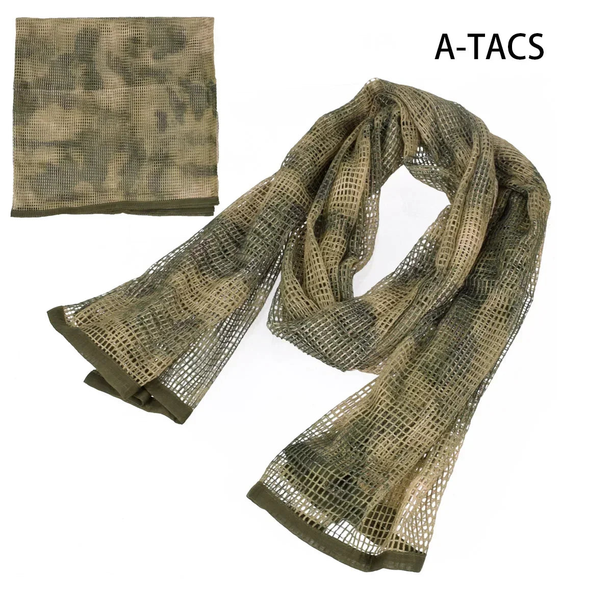 Veil Camo Mesh Scarf for Outdoor Camping Hiking Hunting Activities