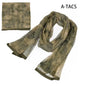 Veil Camo Mesh Scarf for Outdoor Camping Hiking Hunting Activities