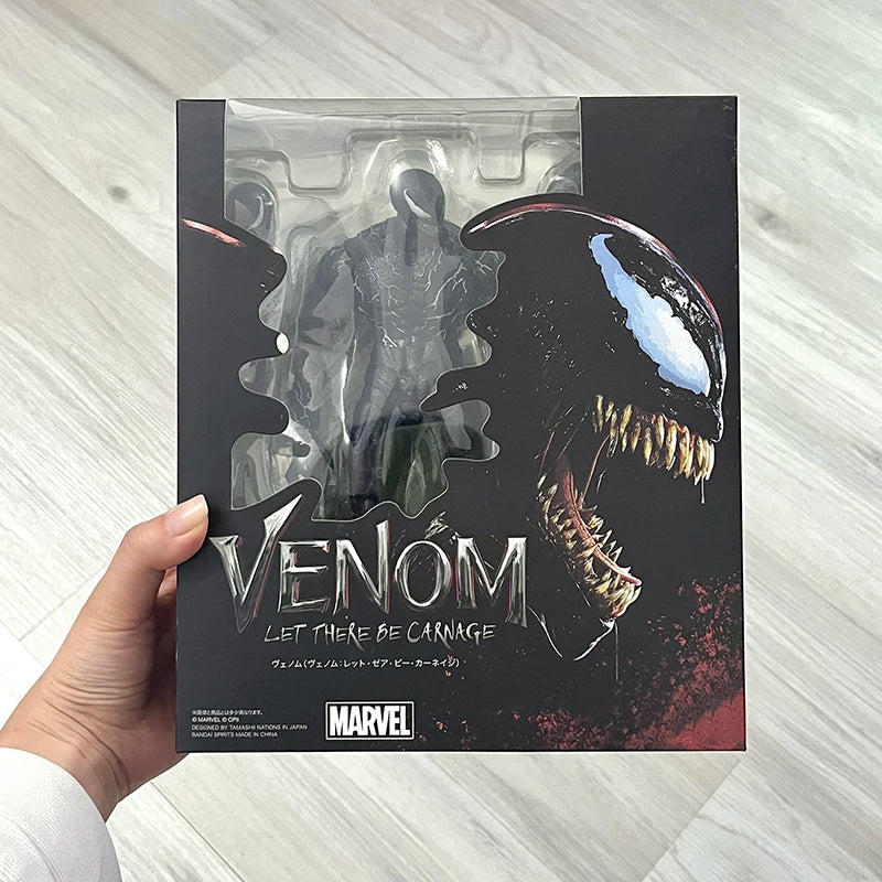 SHFiguarts Venom Red Venom Carnage Action Figure Shf Venom 2 Let There Be Carnage Anime Figure Model Toy Birthday Gifts Doll-EXPROTAS